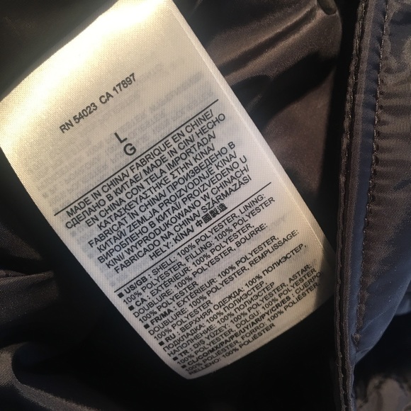 NWOT Banana Republic quilted jacket in brown large - Picture 4 of 16